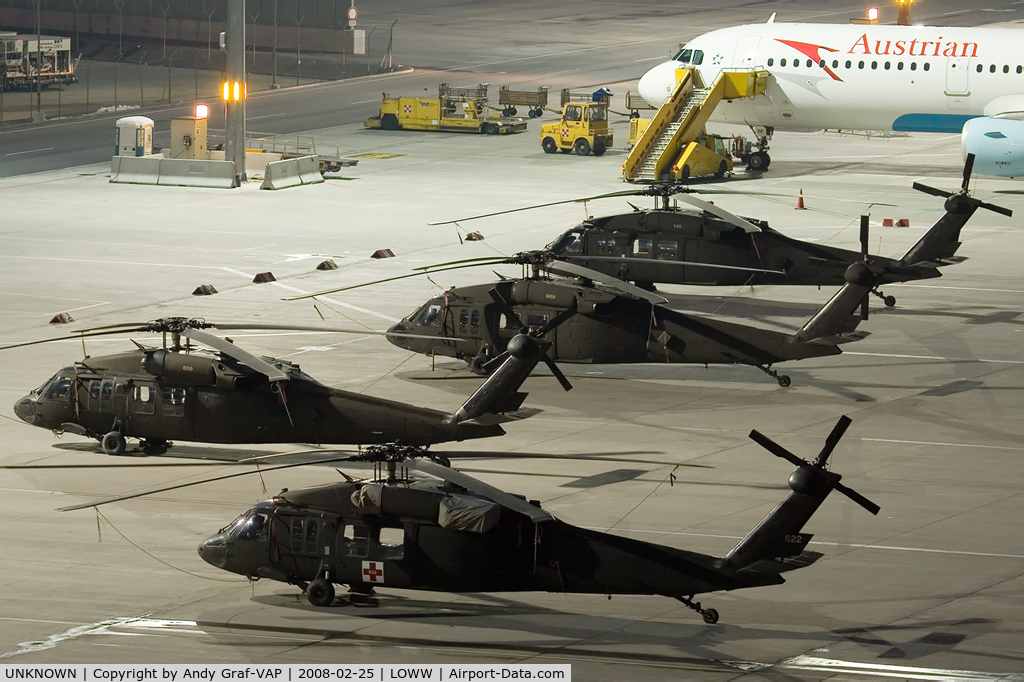 UNKNOWN, Helicopters Various C/N unknown, US Army Sikorsky Black Hawk