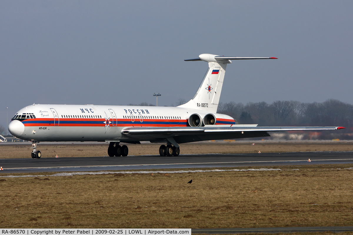 RA-86570, 1996 Ilyushin Il-62M C/N 1356344, Spevial Visitor