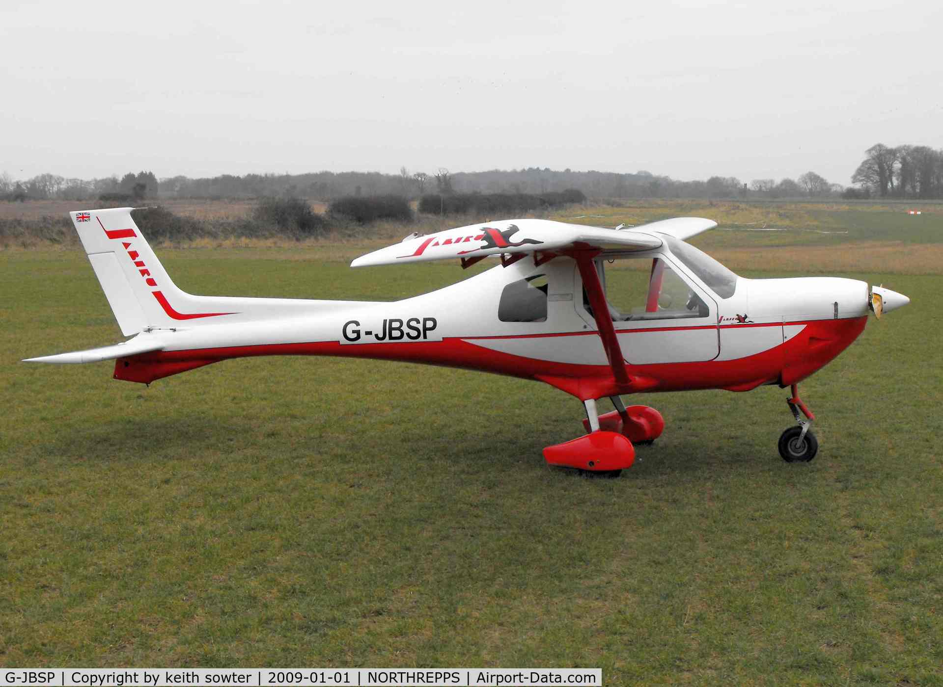 G-JBSP, 2000 Jabiru SP-470 C/N PFA 274B-13486, Colourful visitor at the new years day fly in