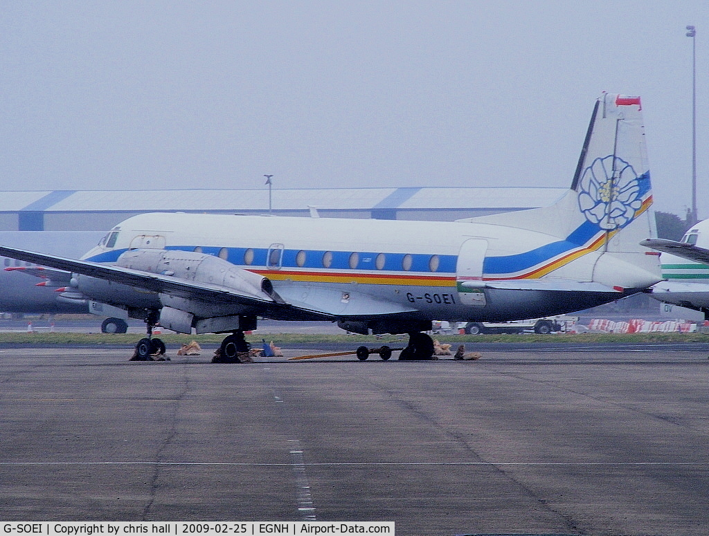 G-SOEI, 1971 Hawker Siddeley HS.748 Series 2A C/N 1689, ex Emerald Airways