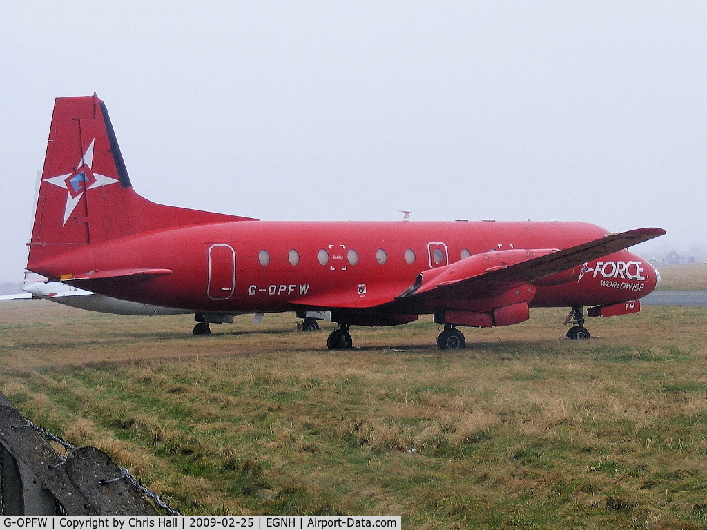 G-OPFW, 1972 Hawker Siddeley HS.748 Series 2A C/N 1714, ex Emerald Airways