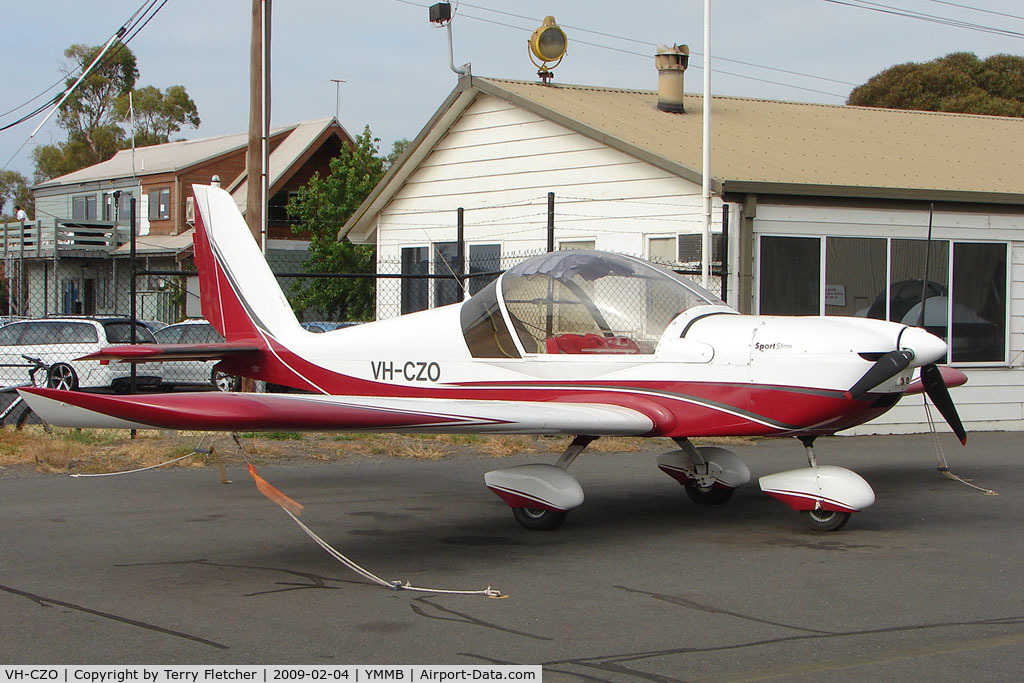 VH-CZO, 2006 Evektor-Aerotechnik Sportstar C/N 2006-0615, Sportstar at Moorabbin