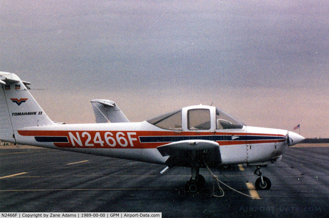 N2466F, 1979 Piper PA-38-112 Tomahawk C/N 38-79A0463, At Grand Prairie Municipal
