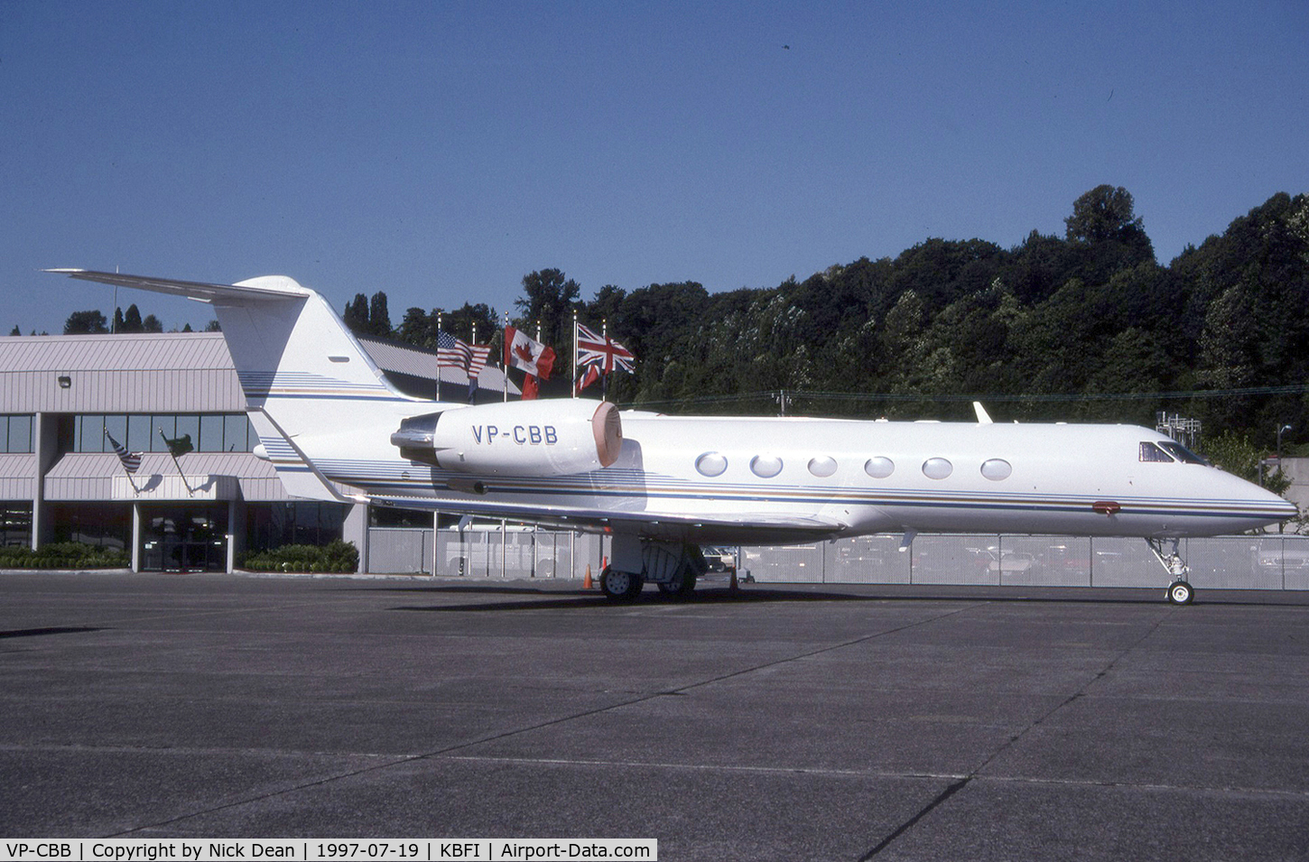VP-CBB, 1994 Gulfstream Aerospace Gulfstream IVSP C/N 1250, KBFI