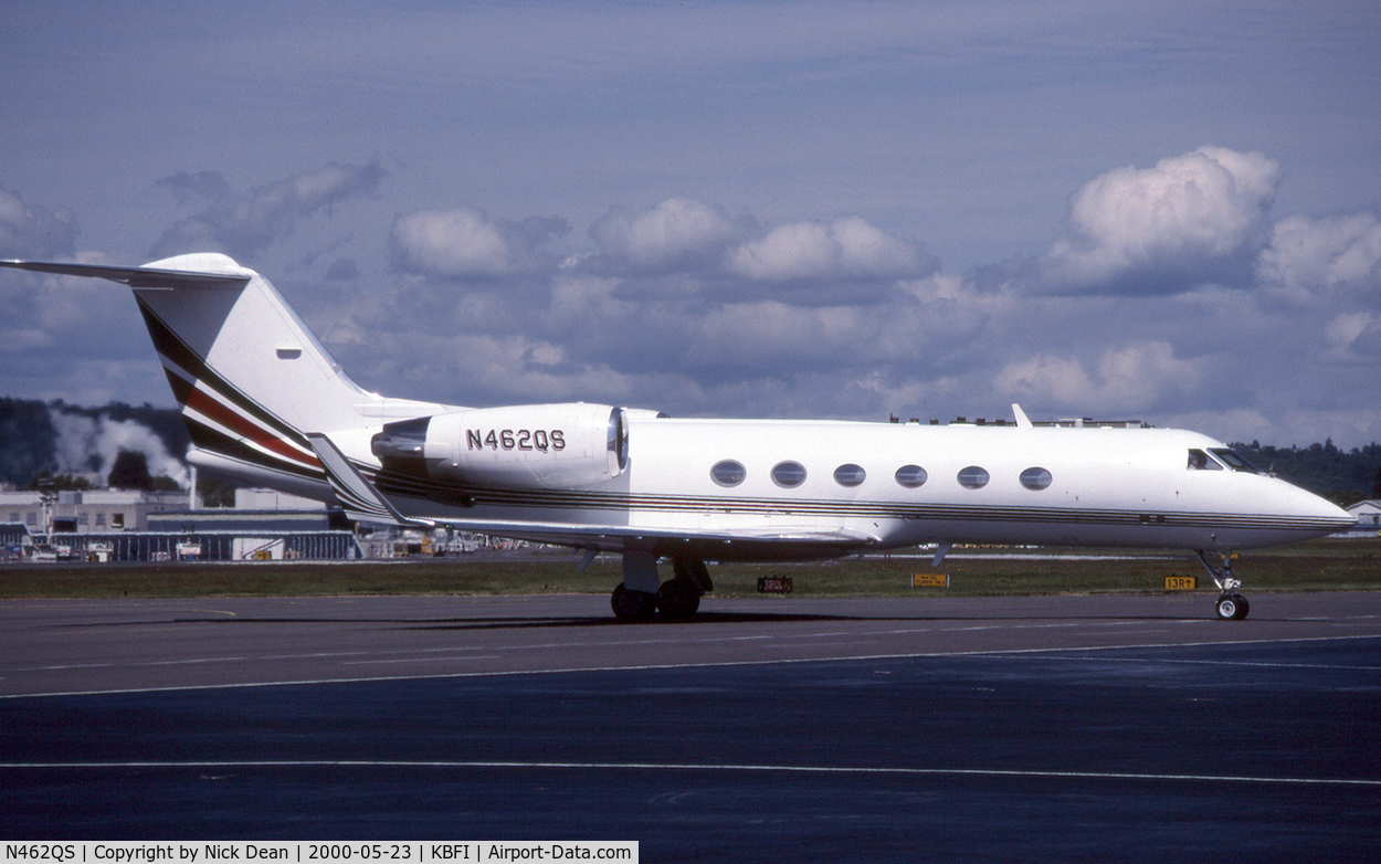 N462QS, 1995 Gulfstream Aerospace G-IV C/N 1262, KBFI