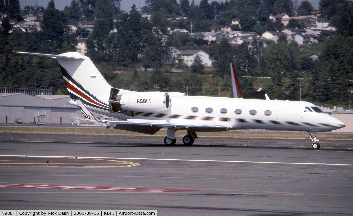 N98LT, 1995 Gulfstream Aerospace G-IV C/N 1278, KBFI