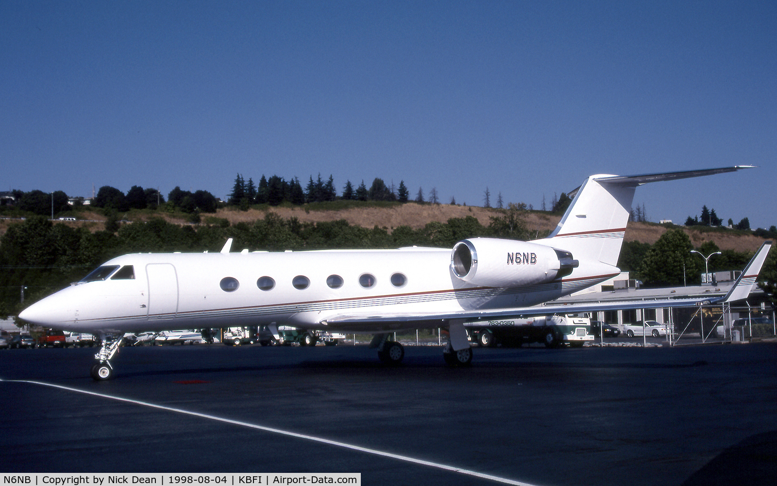 N6NB, 1996 Gulfstream Aerospace Gulfstream IVSP C/N 1290, KBFI
