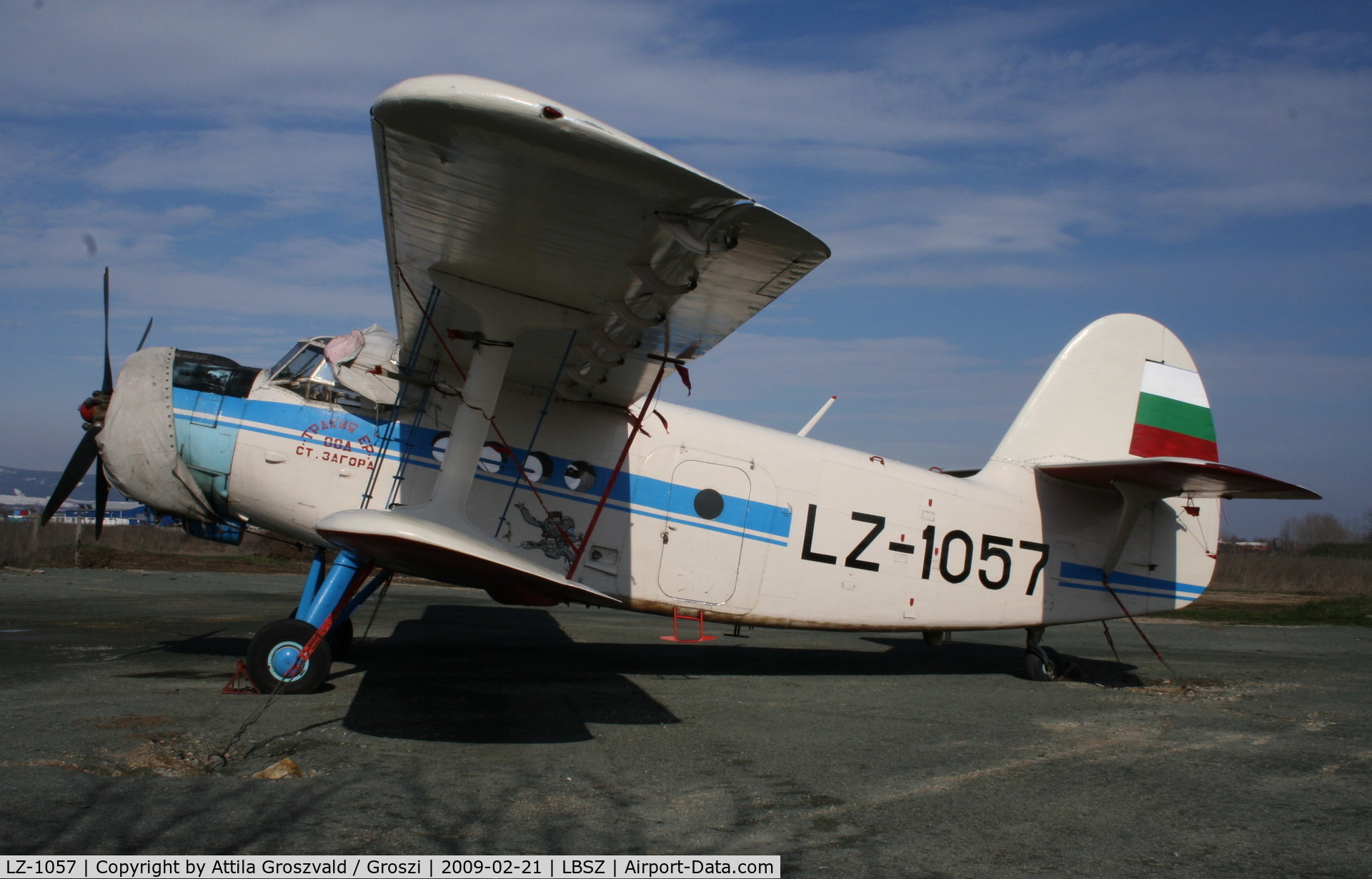 LZ-1057, PZL-Mielec An-2 C/N 1G92-05, Stara Zagora Agro airport