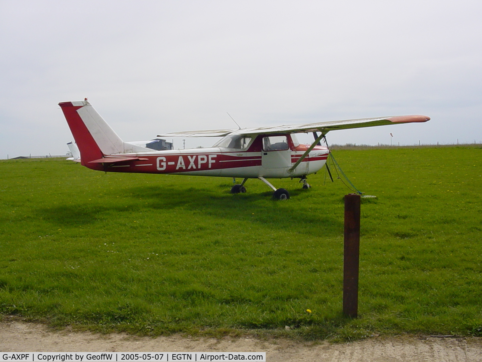 G-AXPF, 1969 Reims F150K C/N 0543, Cessna F150K Enstone 07.05.2005