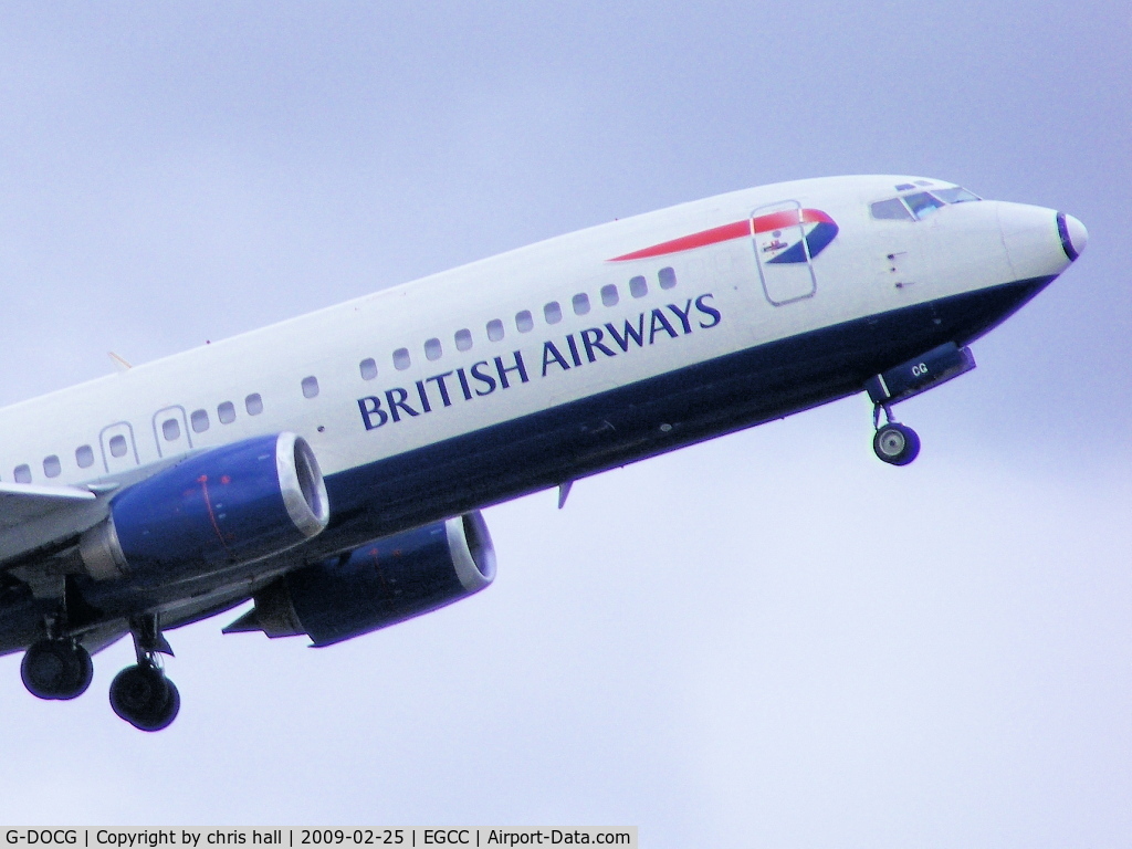 G-DOCG, 1991 Boeing 737-436 C/N 25408, British Airways