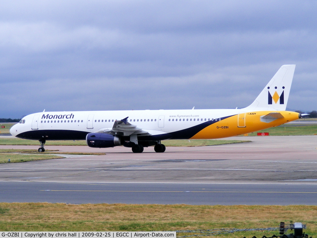 G-OZBI, 2007 Airbus A321-231 C/N 2234, Monarch