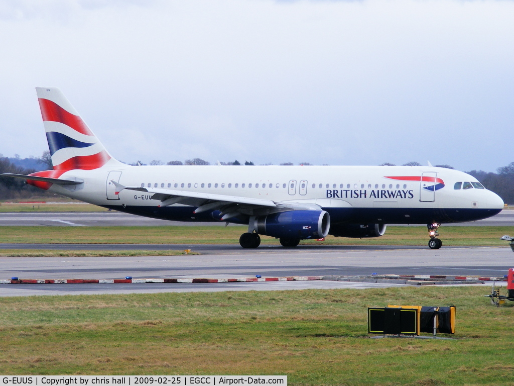 G-EUUS, 2007 Airbus A320-232 C/N 3301, British Airways