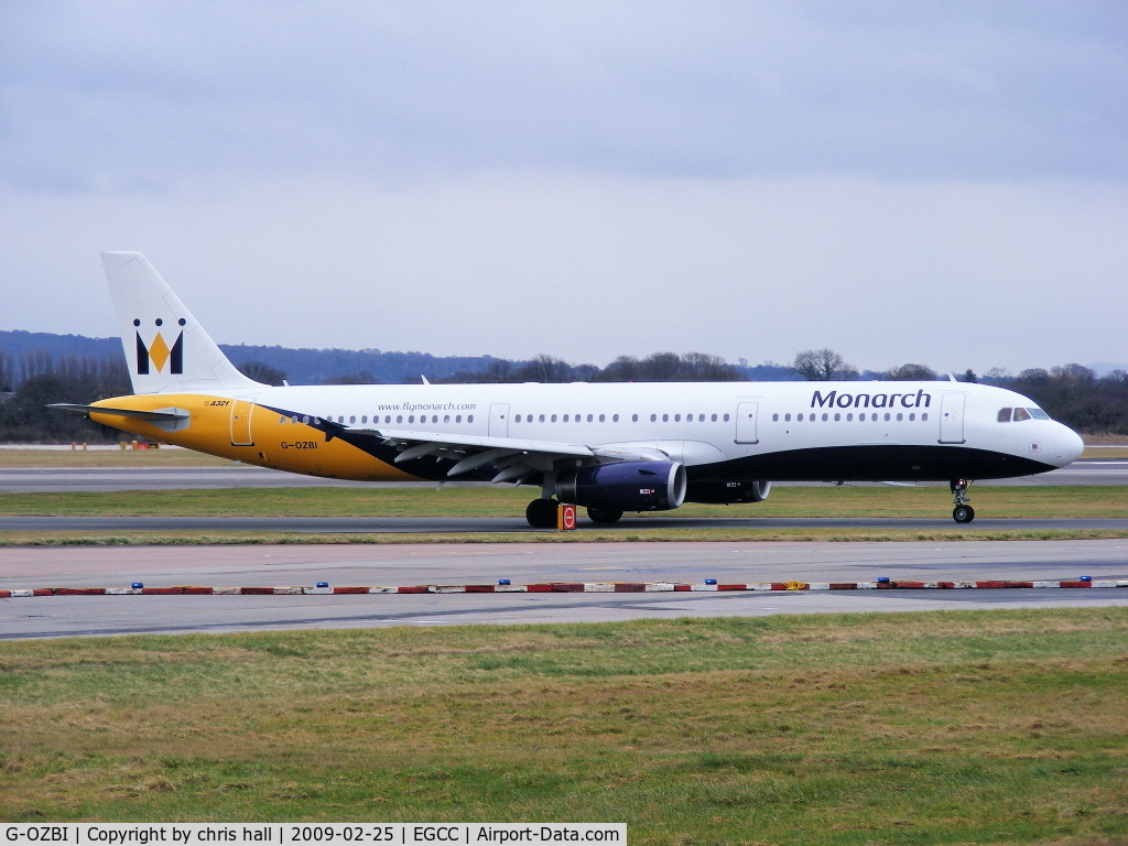 G-OZBI, 2007 Airbus A321-231 C/N 2234, Monarch