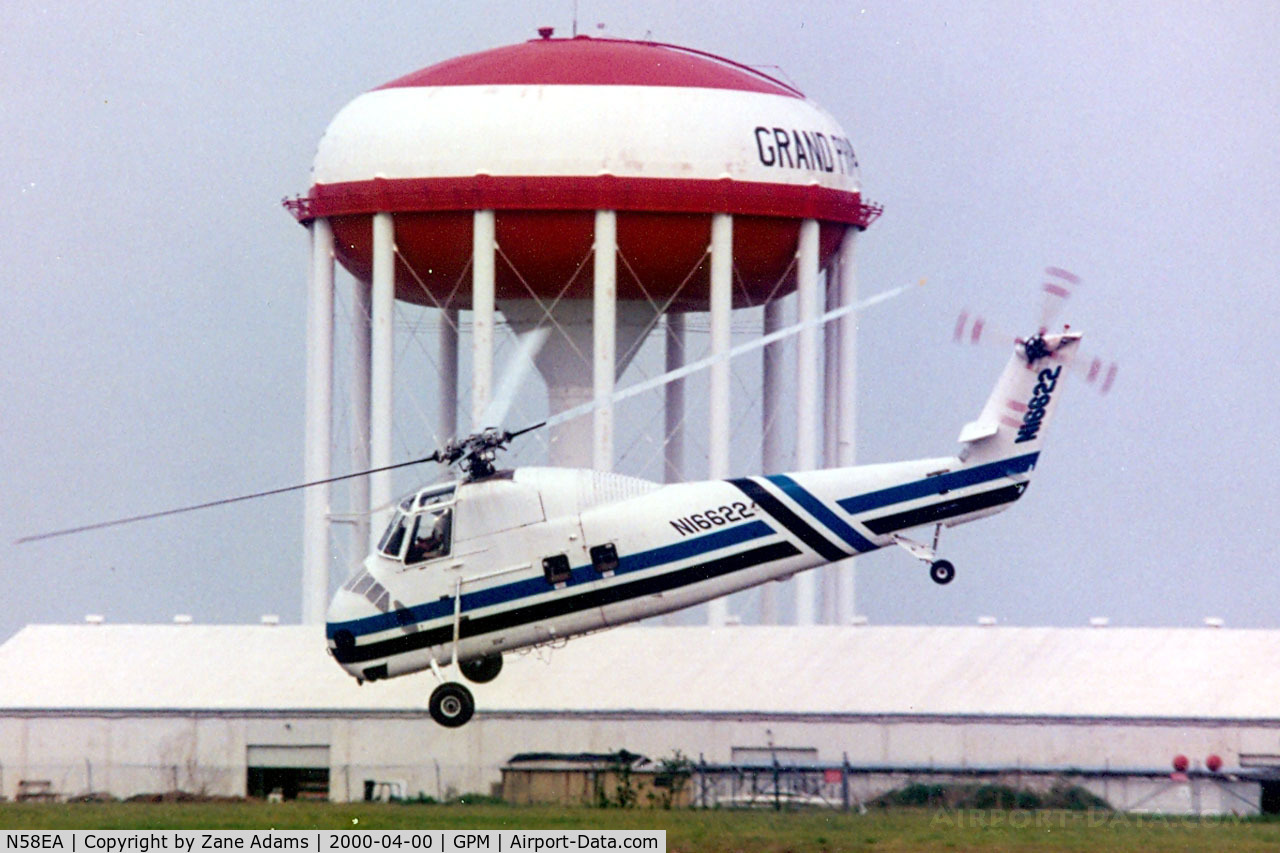 N58EA, 1959 Sikorsky UH-34E C/N 145713, Seen at Grand Prairie Muni registered as N16622