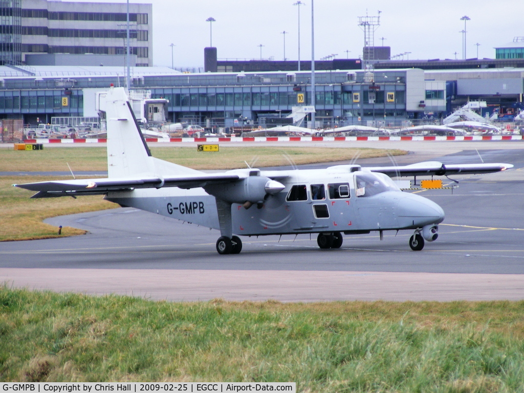 G-GMPB, 2002 Pilatus Britten-Norman BN-2T-4S Defender 4000 C/N 4011, Greater Manchester Police