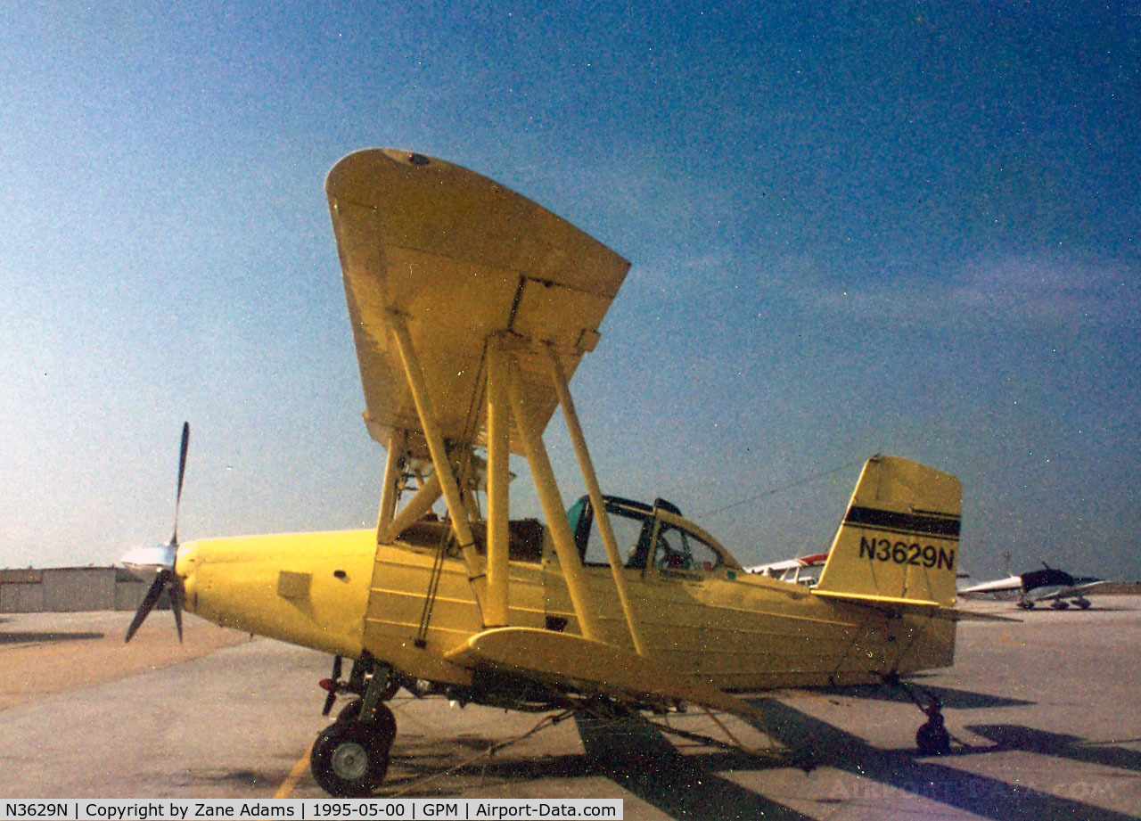 N3629N, Schweizer Aircraft Corp G-164B C/N 749B, At Grand Prairie Municipal