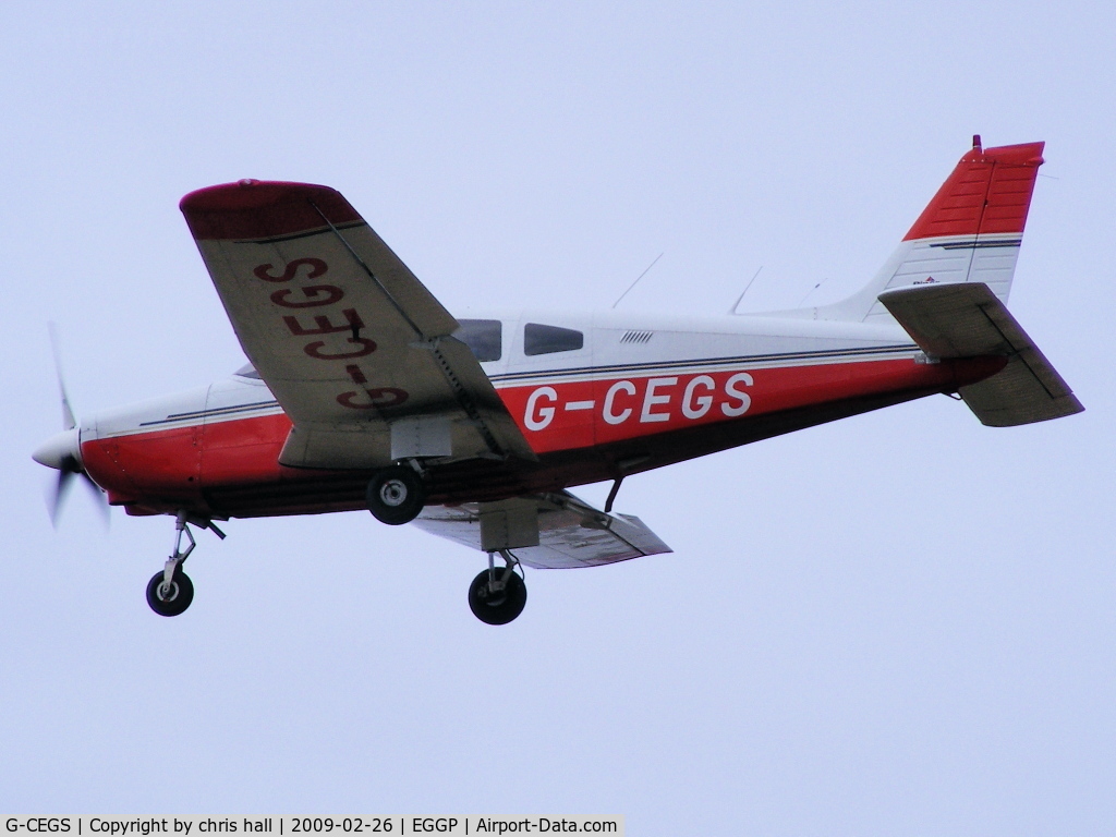 G-CEGS, 1978 Piper PA-28-161 Cherokee Warrior II C/N 28-7816418, AVIATION RENTALS LTD, Previous ID: N6391C