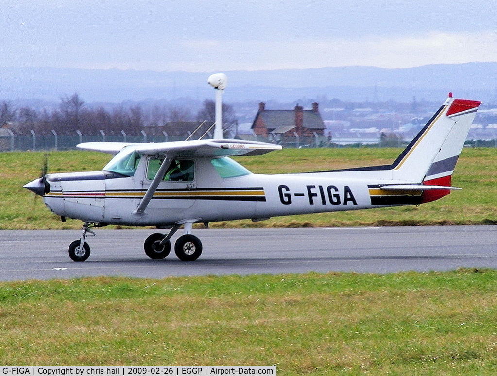G-FIGA, 1980 Cessna 152 C/N 152-84644, CENTRAL AIRCRAFT LEASING LTD, Previous ID: N6243M