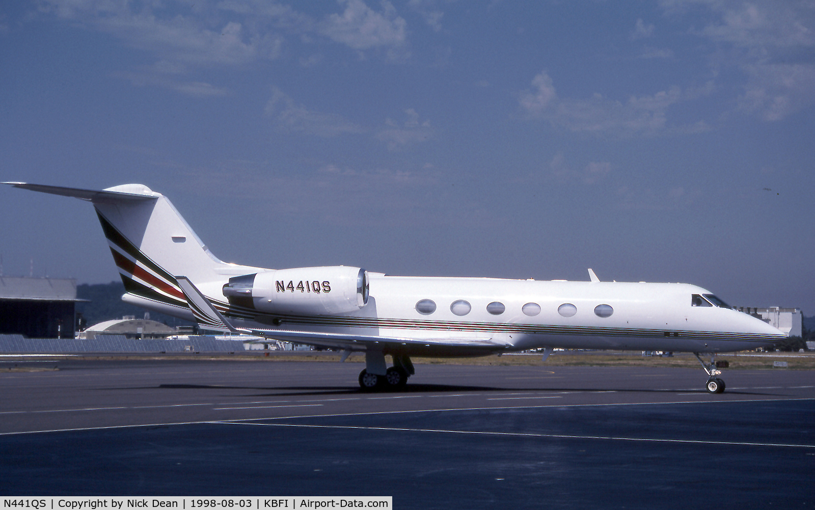 N441QS, 1998 Gulfstream Aerospace G-IV SP C/N 1341, KBFI