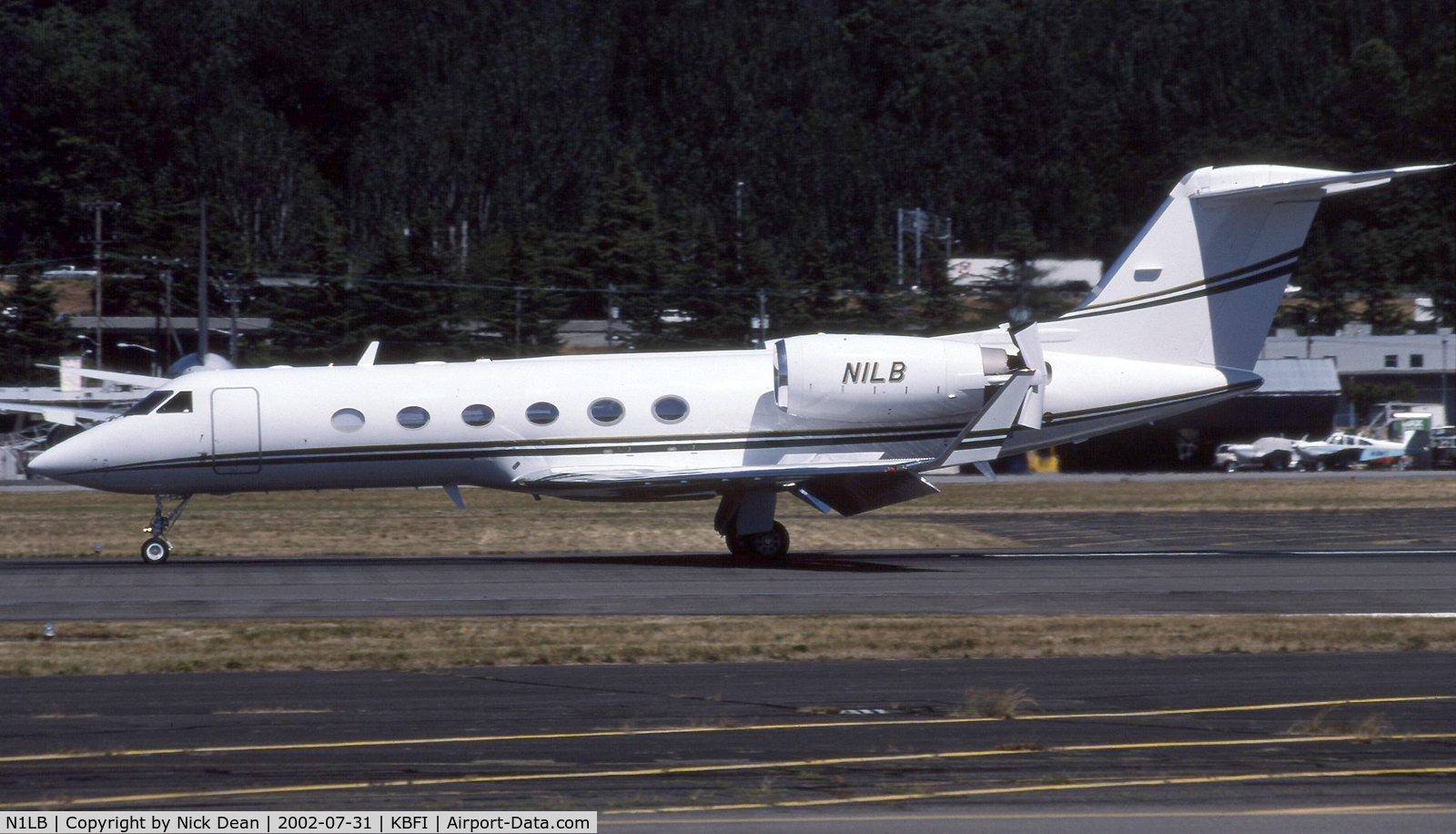N1LB, 2001 Gulfstream Aerospace Gulfstream IVSP C/N 1448, KBFI