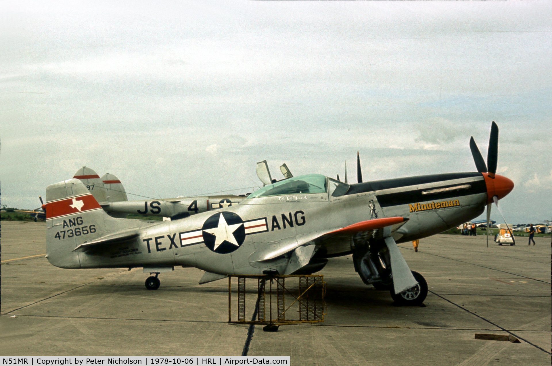 N51MR, 1944 North American P-51D Mustang C/N 44-73163, This Mustang was flown as 44-73656 