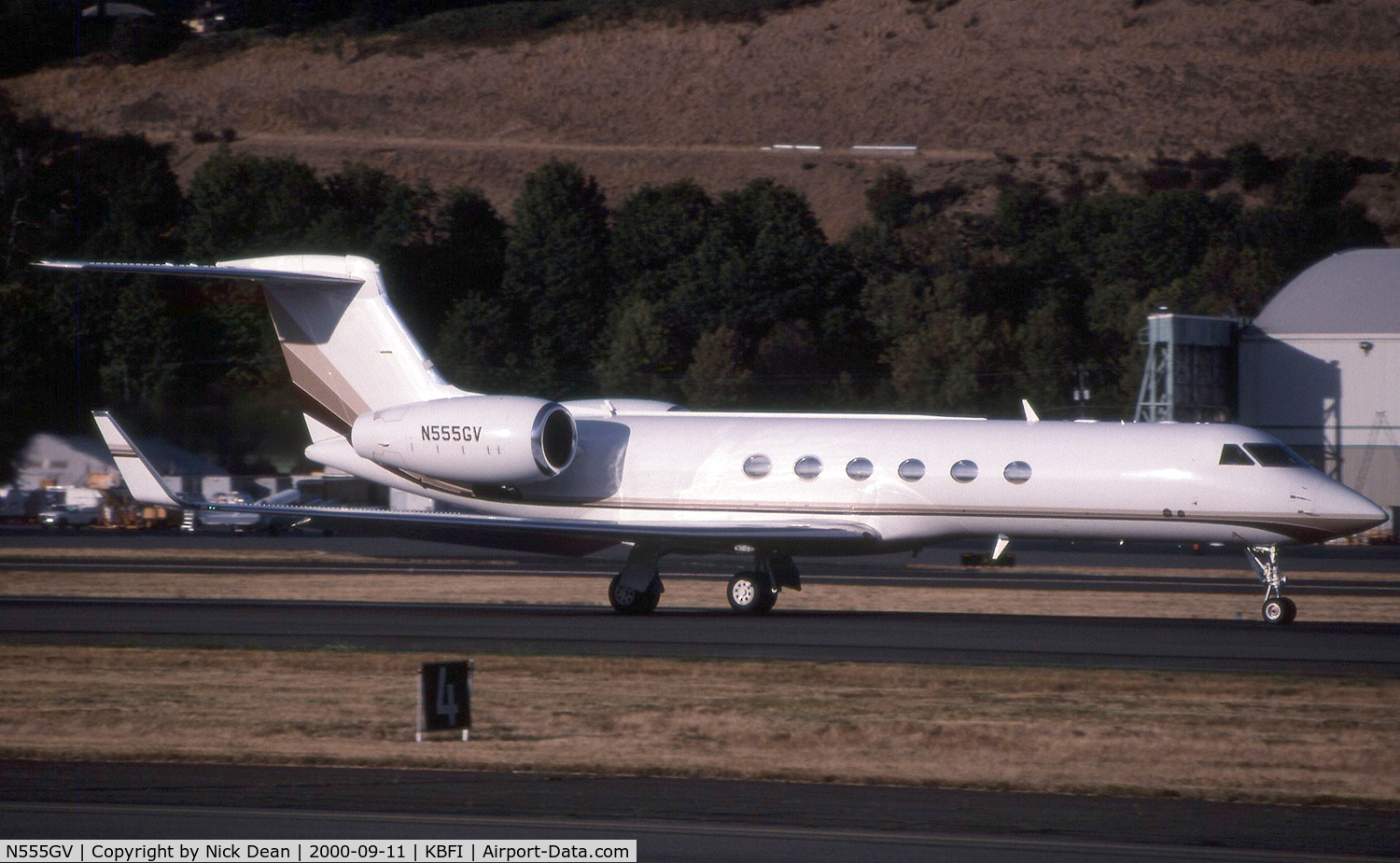 N555GV, 1997 Gulfstream Aerospace Gulfstream V C/N 518, KBFI