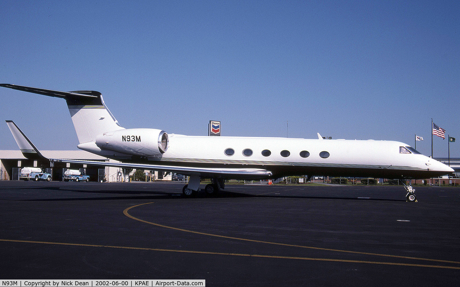 N93M, 1999 Gulfstream Aerospace G-V C/N 567, KPAE