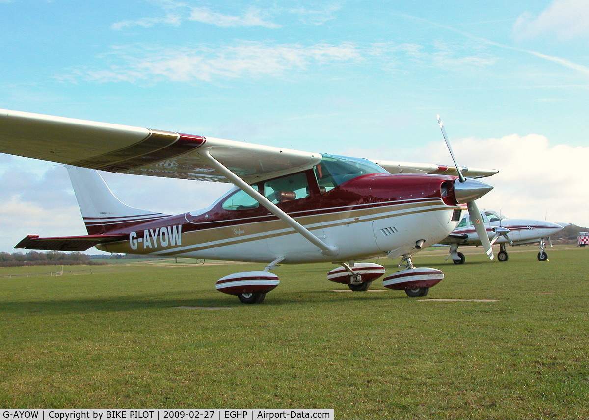 G-AYOW, 1971 Cessna 182N Skylane C/N 182-60481, SMART 182