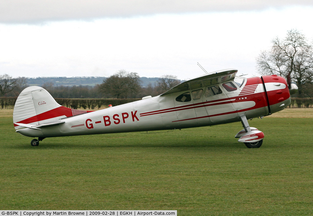 G-BSPK, 1951 Cessna 195A C/N 7691, Lovely example!