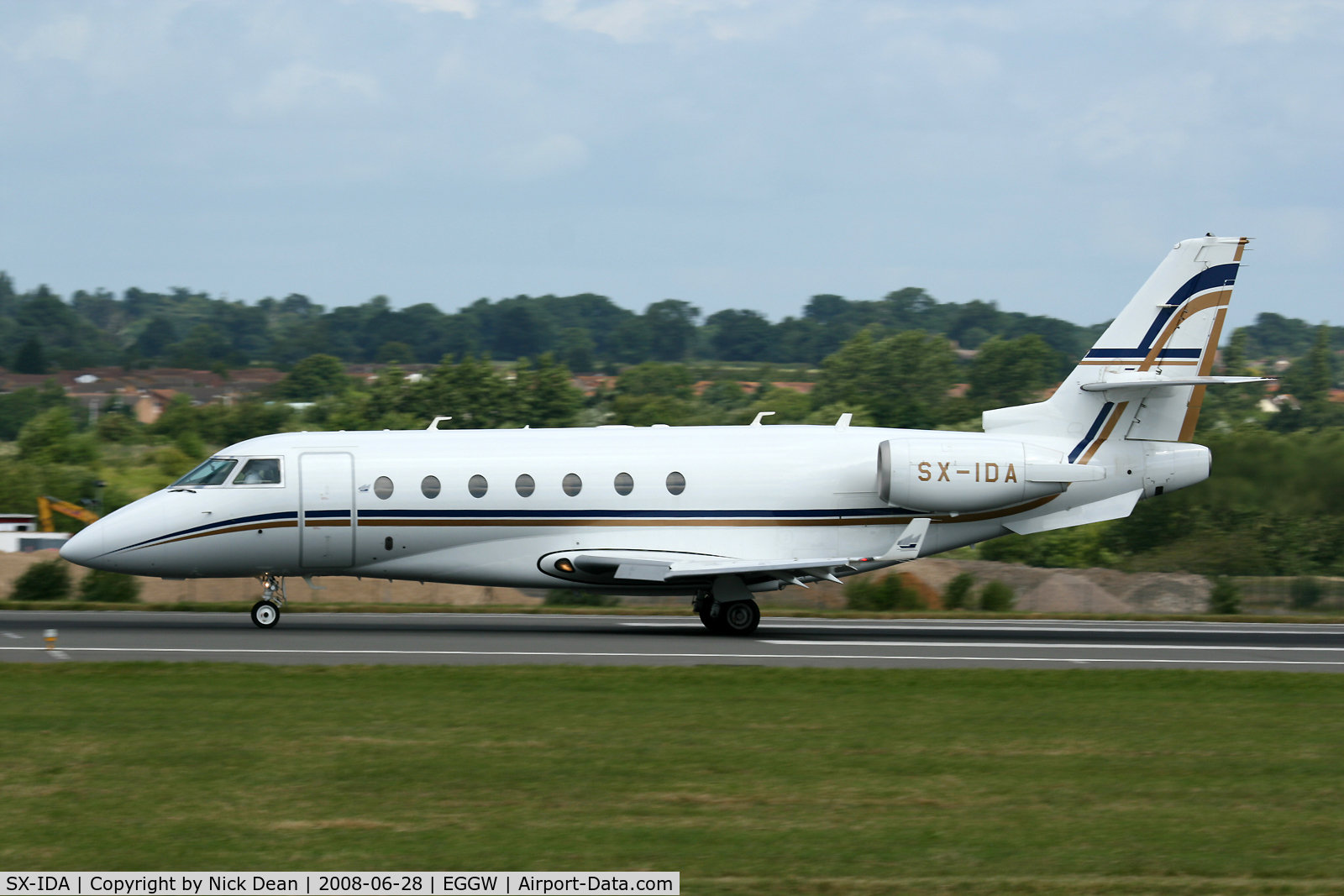 SX-IDA, 2006 Gulfstream Aerospace G200 C/N 149, EGGW