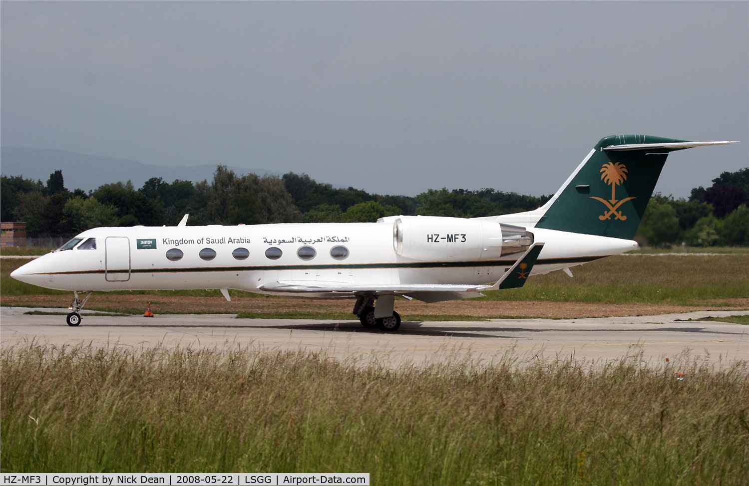 HZ-MF3, Gulfstream Aerospace 300 C/N 1520, LSGG