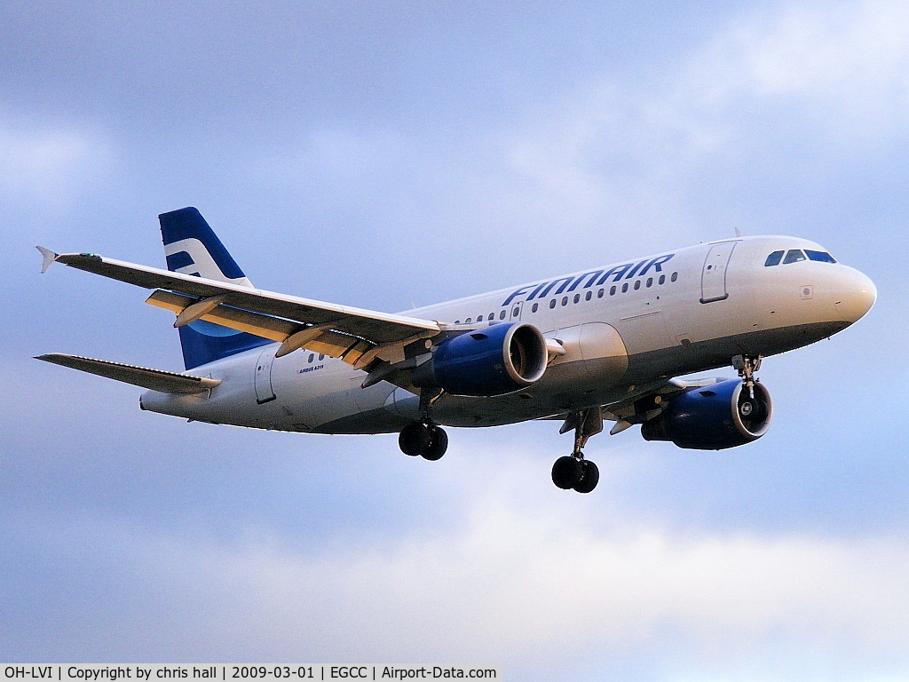 OH-LVI, 2000 Airbus A319-112 C/N 1364, Finnair