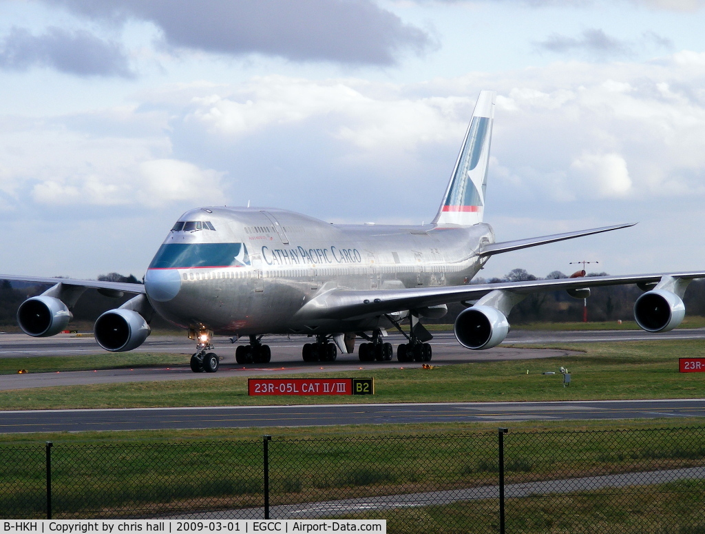 B-HKH, 1991 Boeing 747-412 C/N 24227, Cathay Pacific Cargo, ex Singapore Airlines 9V-SMH