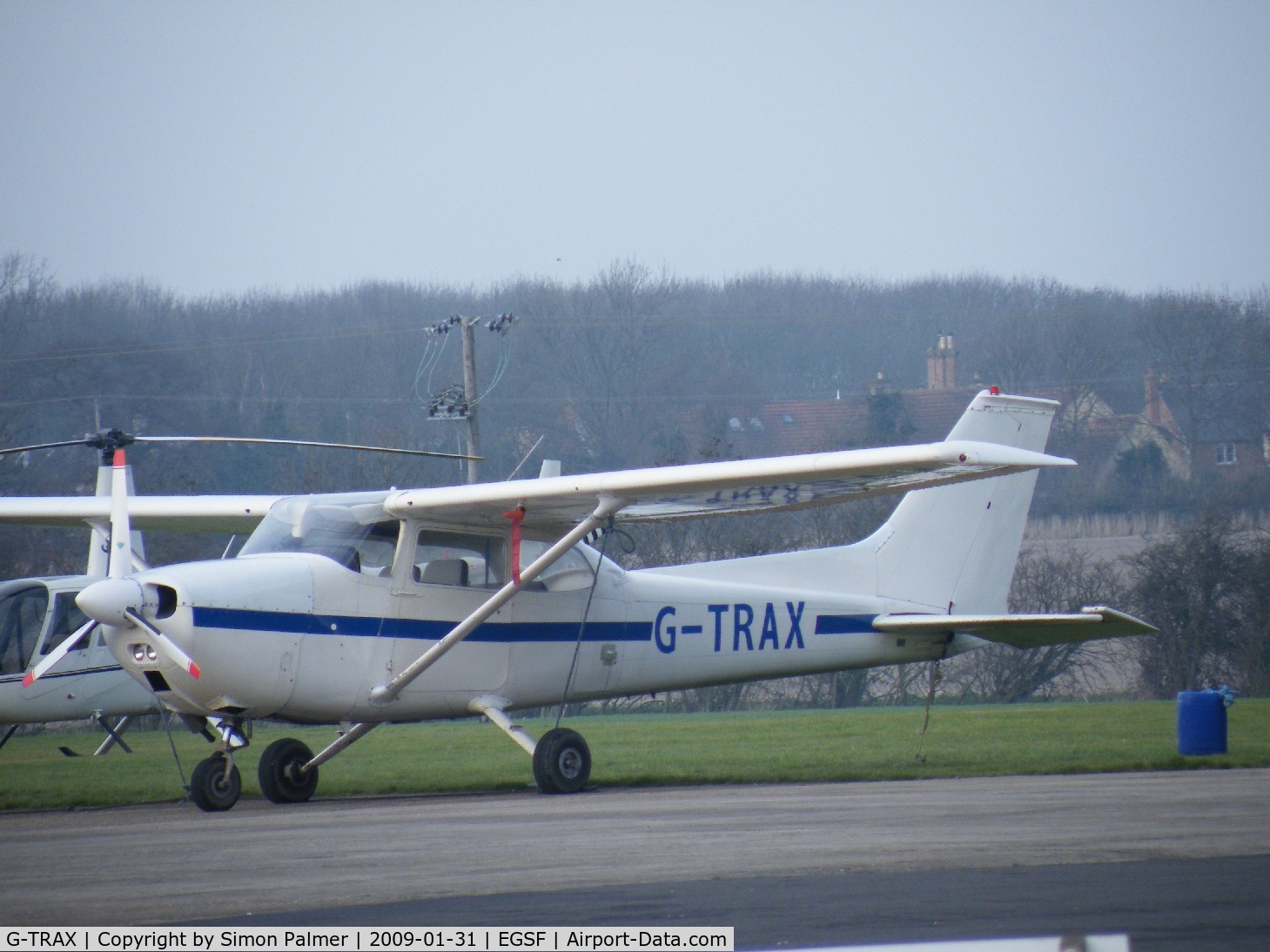 G-TRAX, 1974 Reims F172M Skyhawk Skyhawk C/N 1081, Cessna F172 at Conington