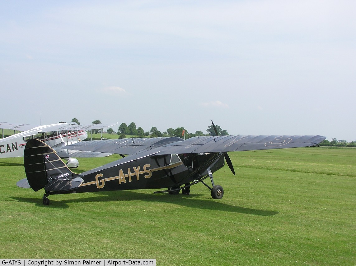 G-AIYS, 1934 De Havilland DH.85 Leopard Moth C/N 7089, Leopard Moth