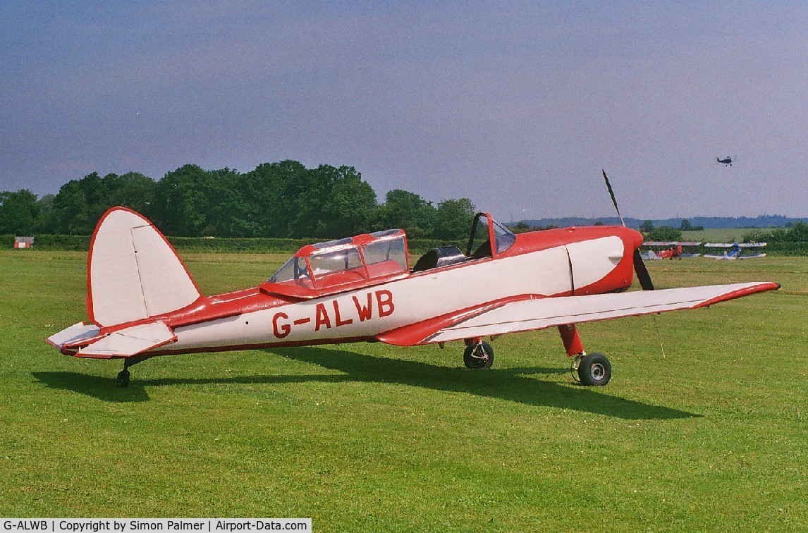 G-ALWB, 1950 De Havilland DHC-1 Chipmunk 22A C/N C1/0100, Chipmunk
