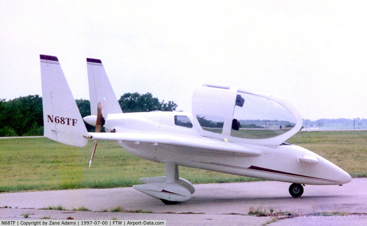 N68TF, 1996 Co-Z Cozy Mark IV C/N 354, At Meacham Field