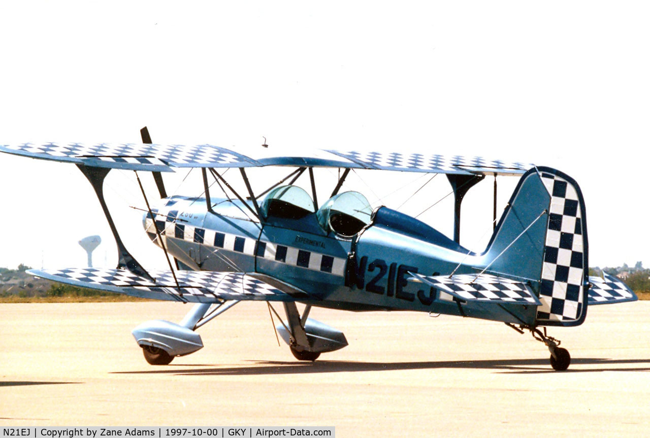 N21EJ, 1976 Stolp SA-300 Starduster Too C/N J-1, At Arlington Municipal