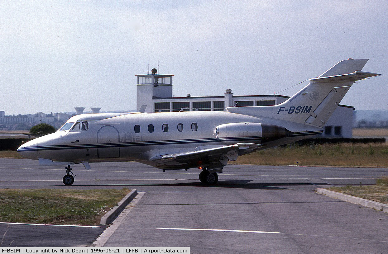 F-BSIM, 1966 Hawker Siddeley HS.125 Series 3B C/N 25130, Paris Le Bourget
