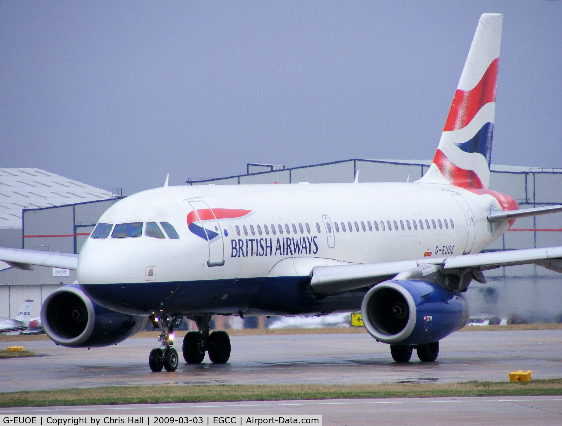 G-EUOE, 2001 Airbus A319-131 C/N 1574, British Airways