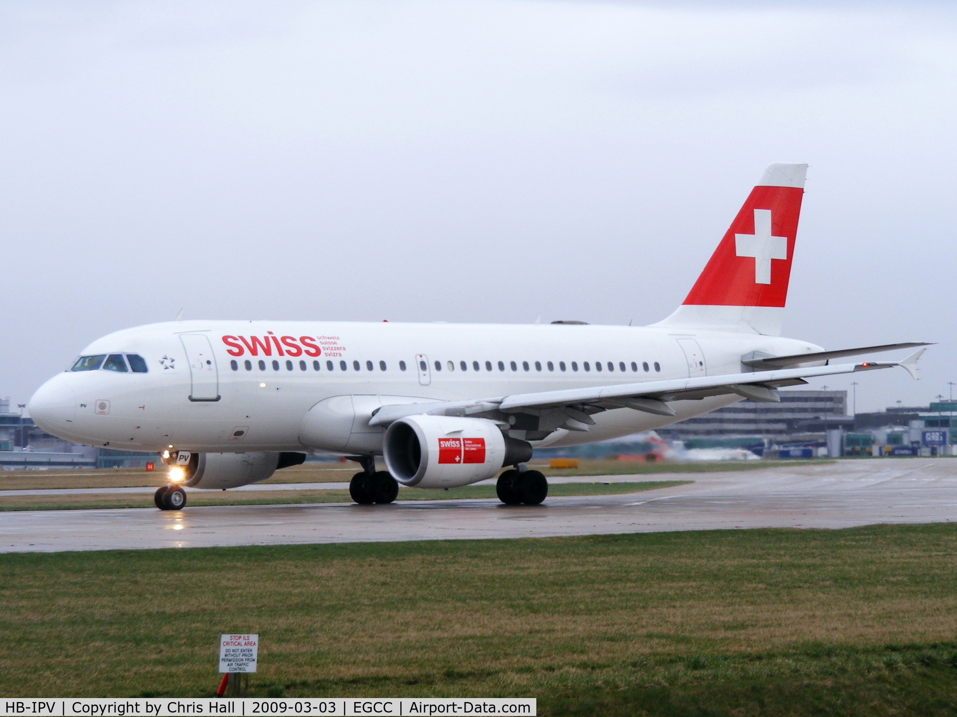 HB-IPV, 1996 Airbus A319-112 C/N 578, Swiss International Air Lines