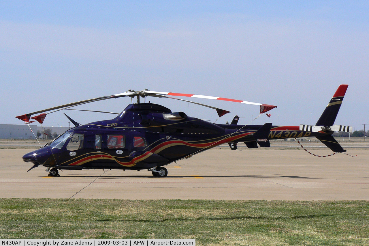 N430AP, 1996 Bell 430 C/N 49003, Bell Helicopter ramp at Alliance, Fort Worth