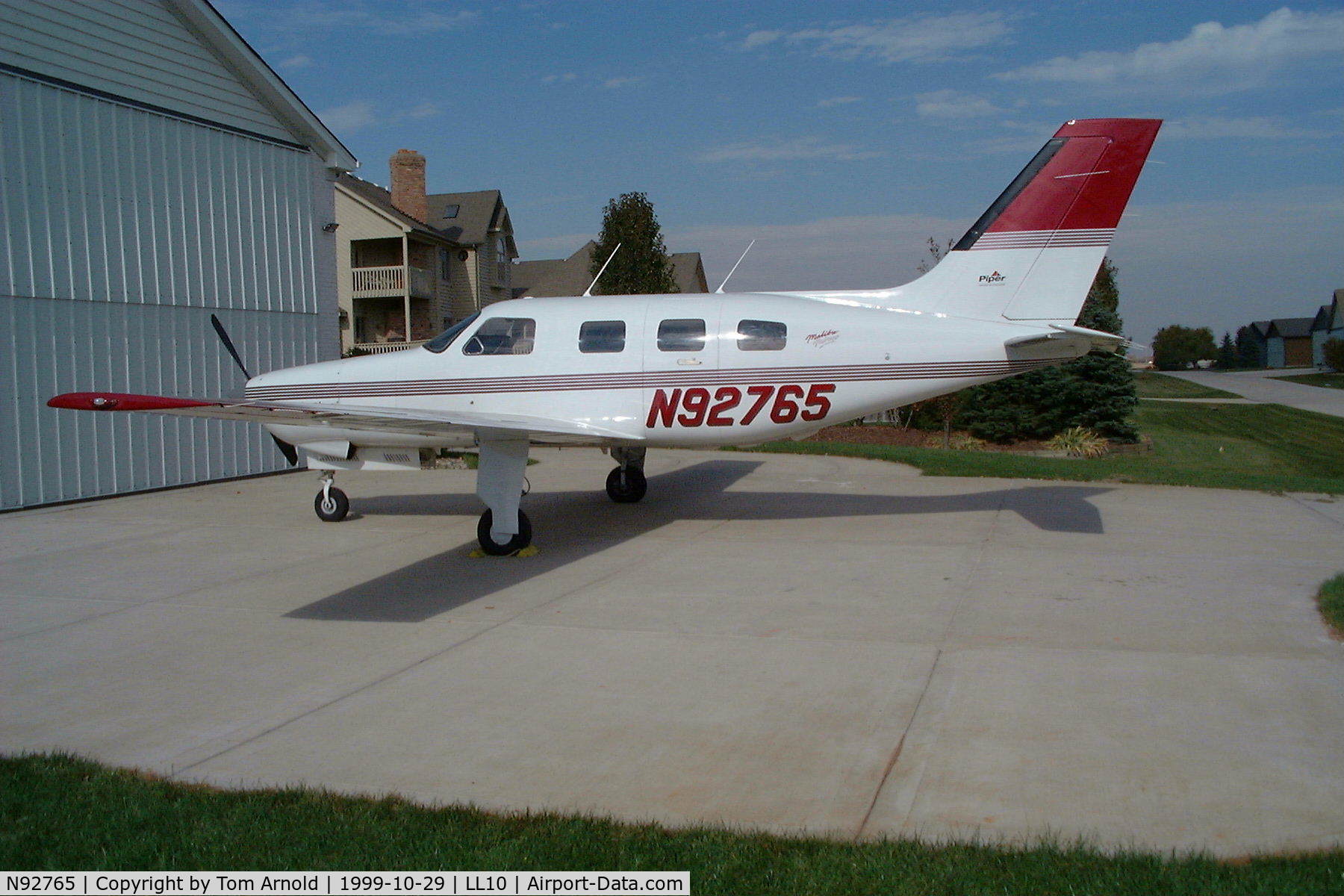 N92765, 1996 Piper PA-46-350P Malibu Mirage C/N 4636070, Mirage - New at home