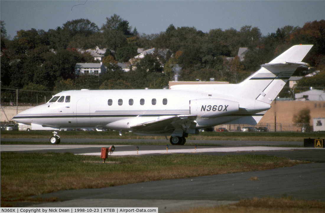 N360X, 1978 Hawker Siddeley HS125 700A C/N 257042, KTEB