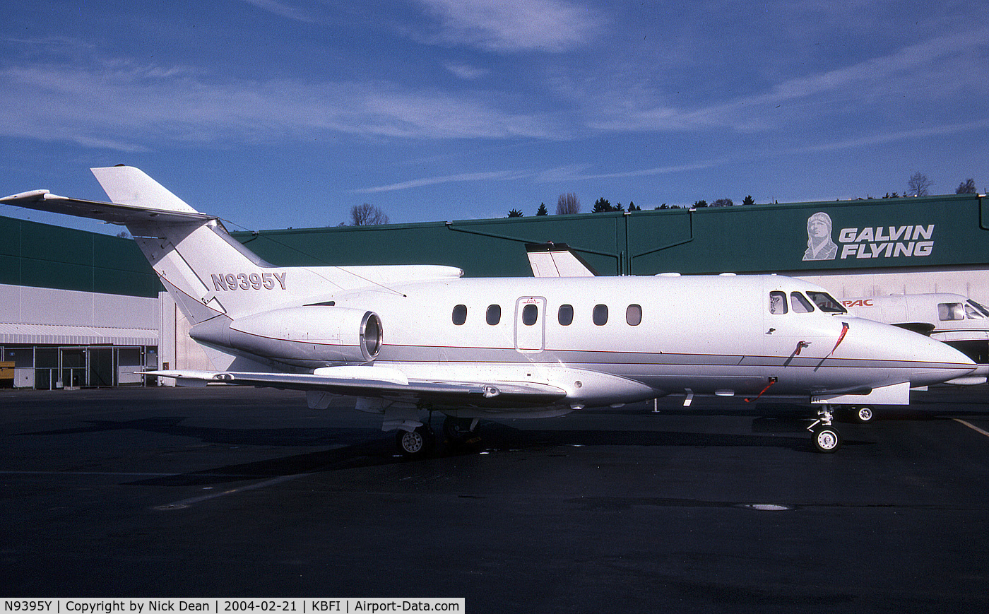 N9395Y, 1979 Hawker Siddeley HS.125 Series 700A C/N 257059, KBFI