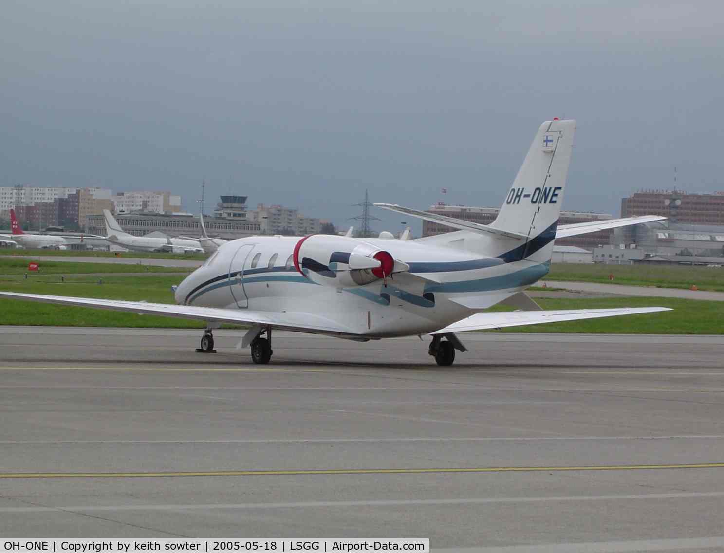 OH-ONE, 2001 Cessna 560XL Citation Excel C/N 560-5157, Visitor for the EBACE show