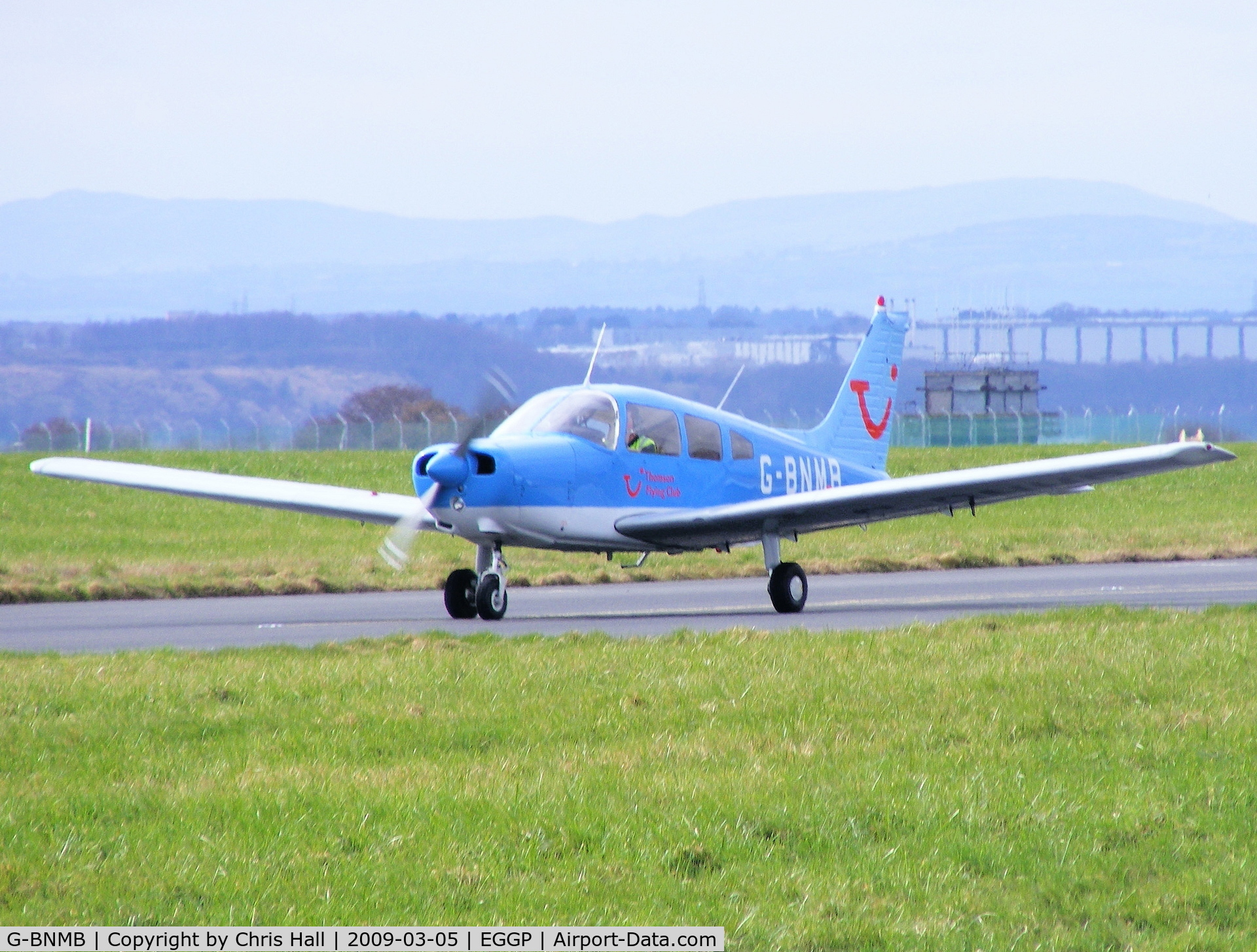 G-BNMB, 1976 Piper PA-28-151 Cherokee Warrior C/N 28-7615369, Thomson flying club, Previous ID: N6826J