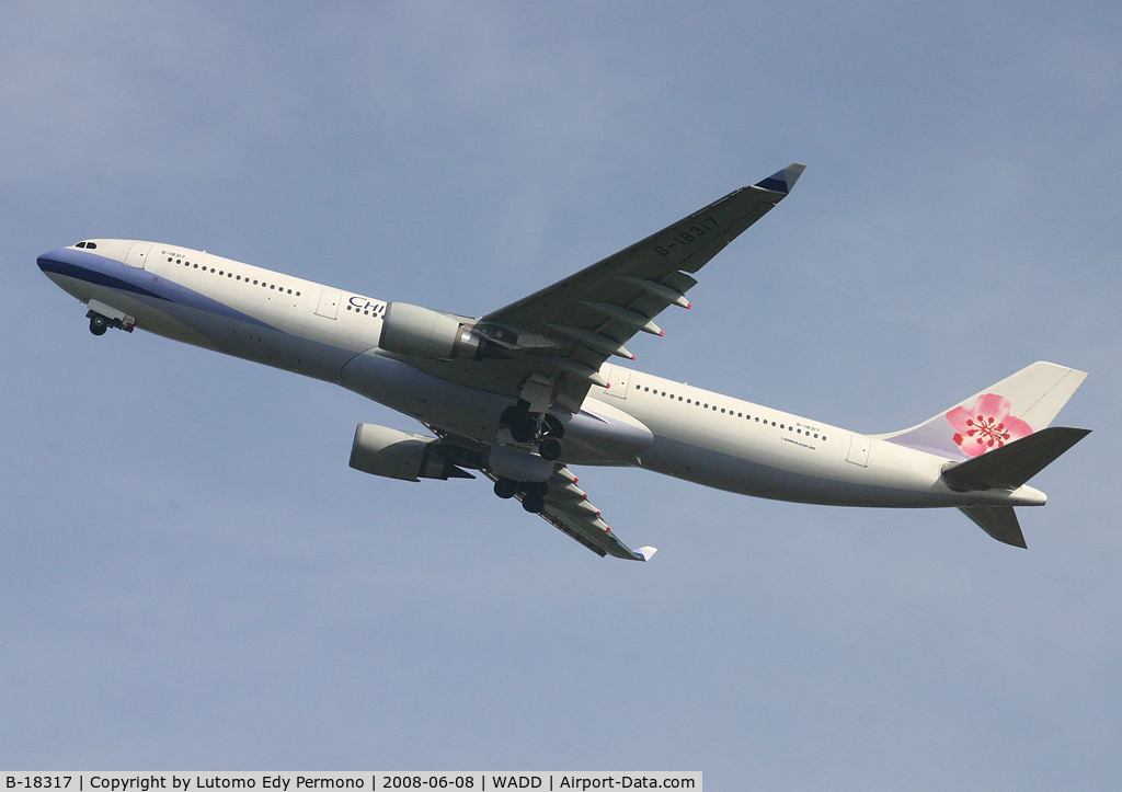 B-18317, 2007 Airbus A330-302 C/N 861, China Airlines