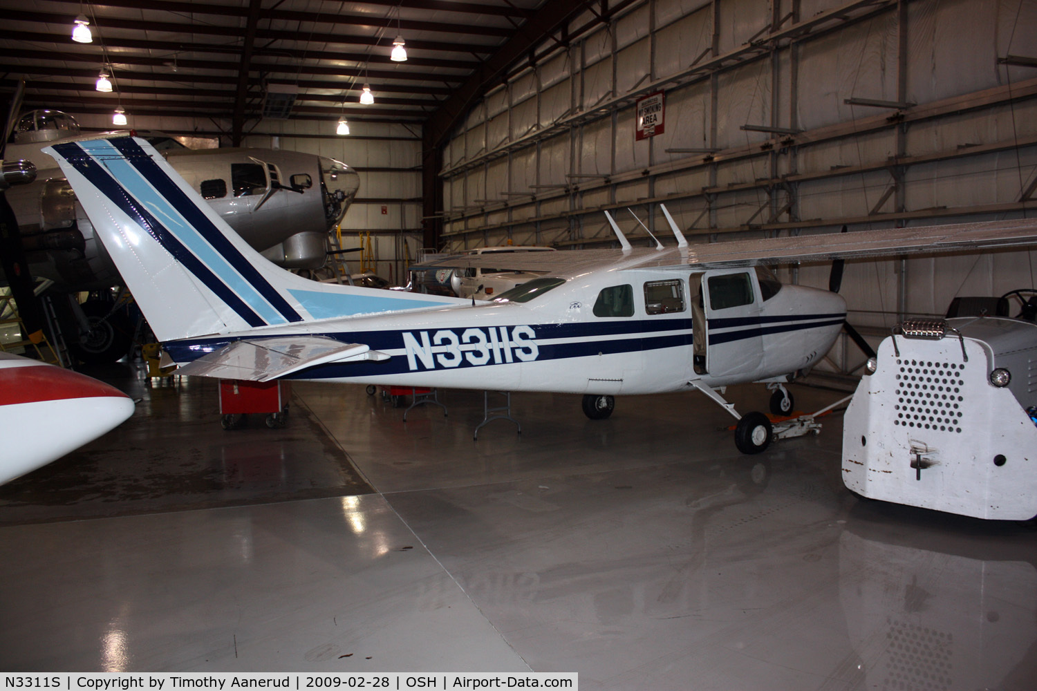 N3311S, 1969 Cessna 210J Centurion C/N 21059111, EAA's Photo 1.  Used for many of the aerial photos seen in Sport Aviation