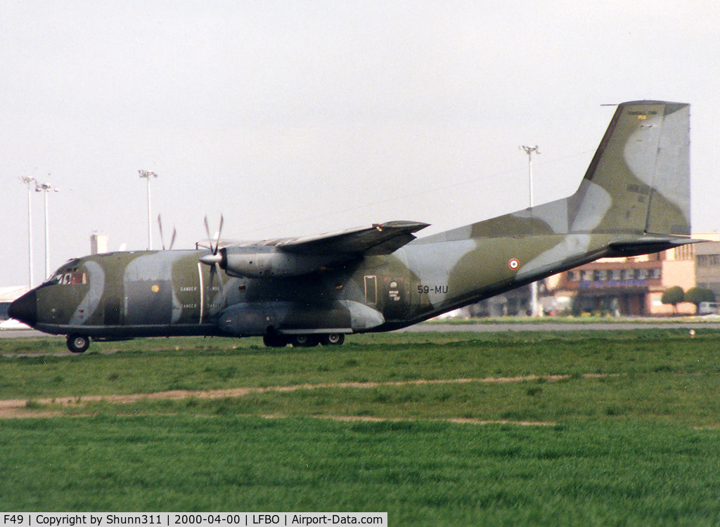 F49, Transall C-160F C/N F49, Lining up rwy 32R for departure
